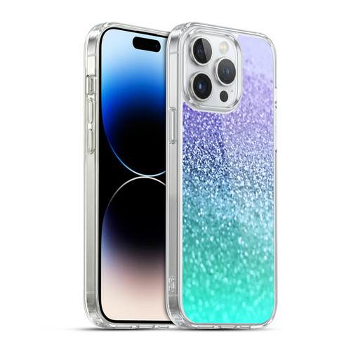 Monika Strigel Glitter Collection Lavender Soft Gel Case for Apple iPhone 14 Pro Max & MagSafe
