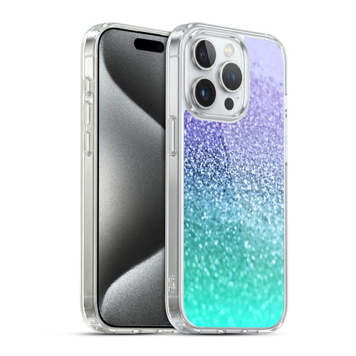 Monika Strigel Glitter Collection Lavender Soft Gel Case for Apple iPhone 15 Pro & MagSafe