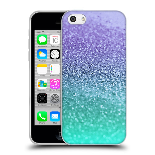 Monika Strigel Glitter Collection Lavender Soft Gel Case for Apple iPhone 5c