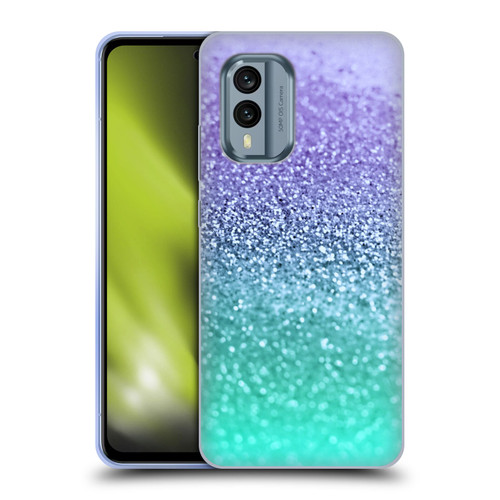 Monika Strigel Glitter Collection Lavender Soft Gel Case for Nokia X30