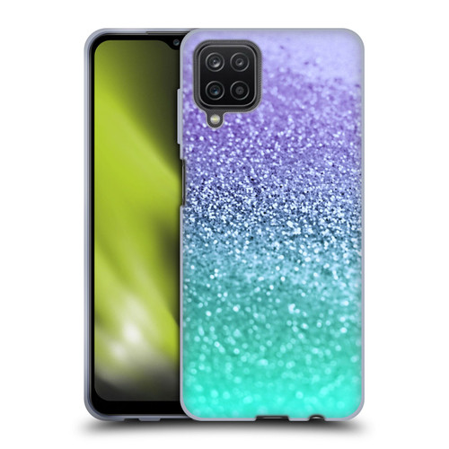 Monika Strigel Glitter Collection Lavender Soft Gel Case for Samsung Galaxy A12 (2020)
