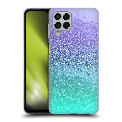 Monika Strigel Glitter Collection Lavender Soft Gel Case for Samsung Galaxy M33 (2022)