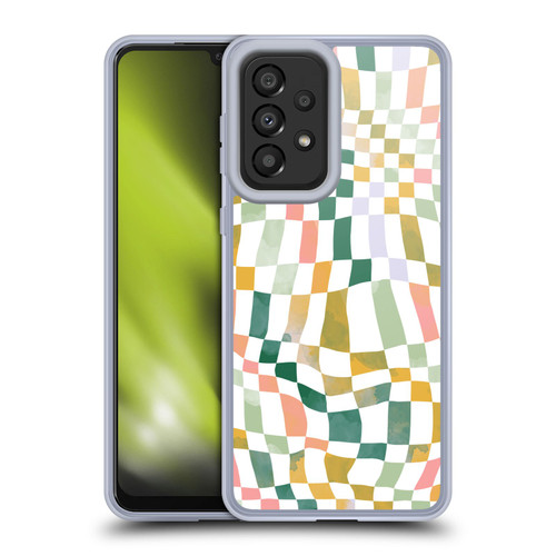 Ninola Checker Pattern Nostalgic Squares Soft Gel Case for Samsung Galaxy A33 5G (2022)