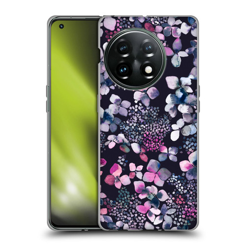 Ninola Floral Hydrangea Astronomical Soft Gel Case for OnePlus 11 5G