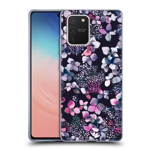 Ninola Floral Hydrangea Astronomical Soft Gel Case for Samsung Galaxy S10 Lite