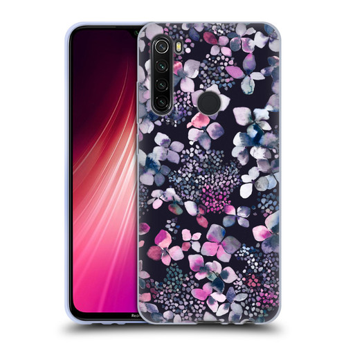 Ninola Floral Hydrangea Astronomical Soft Gel Case for Xiaomi Redmi Note 8T