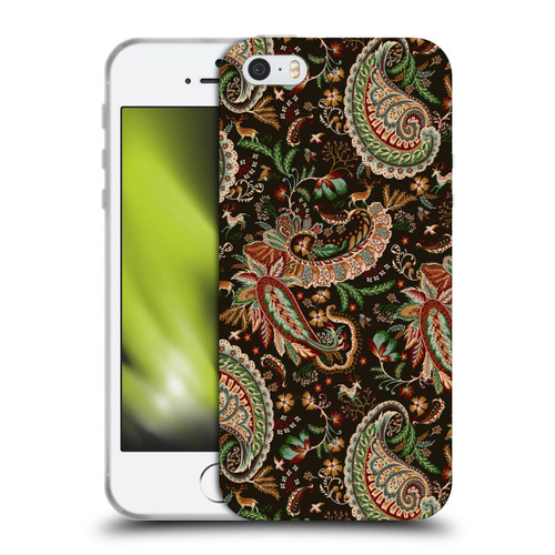 Ninola Mix Patterns Woodland Paisley Soft Gel Case for Apple iPhone 5 / 5s / iPhone SE 2016