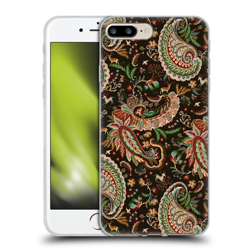 Ninola Mix Patterns Woodland Paisley Soft Gel Case for Apple iPhone 7 Plus / iPhone 8 Plus