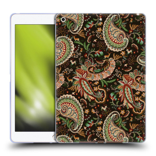 Ninola Mix Patterns Woodland Paisley Soft Gel Case for Apple iPad 10.2 2019/2020/2021