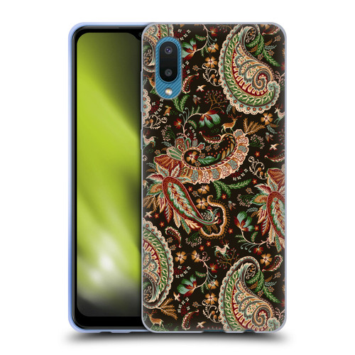 Ninola Mix Patterns Woodland Paisley Soft Gel Case for Samsung Galaxy A02/M02 (2021)