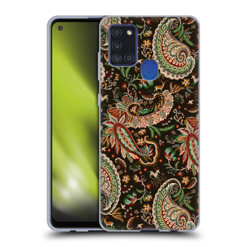 Ninola Mix Patterns Woodland Paisley Soft Gel Case for Samsung Galaxy A21s (2020)