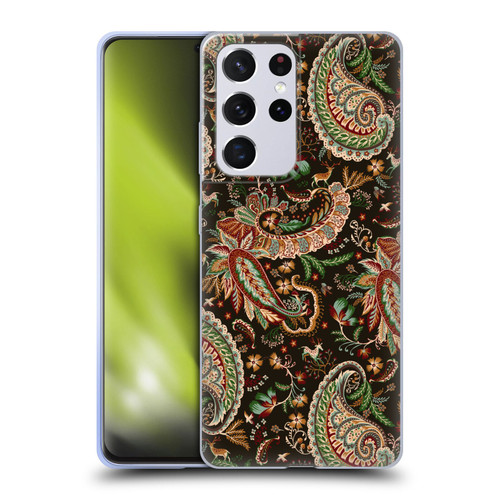 Ninola Mix Patterns Woodland Paisley Soft Gel Case for Samsung Galaxy S21 Ultra 5G