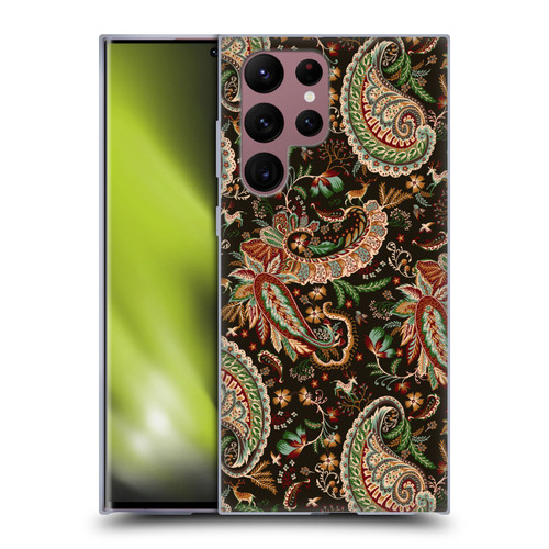 Ninola Mix Patterns Woodland Paisley Soft Gel Case for Samsung Galaxy S22 Ultra 5G