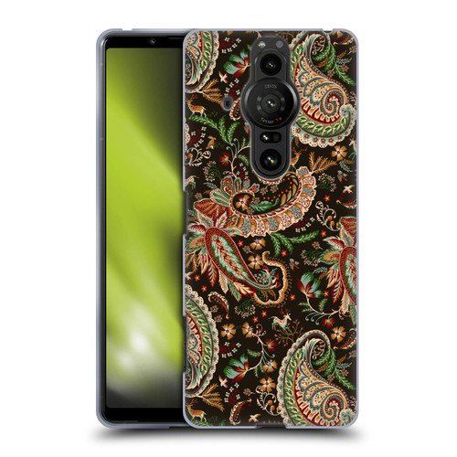 Ninola Mix Patterns Woodland Paisley Soft Gel Case for Sony Xperia Pro-I