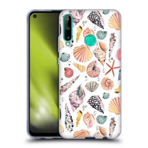 Ninola Ocean Sea Shells Soft Gel Case for Huawei P40 lite E