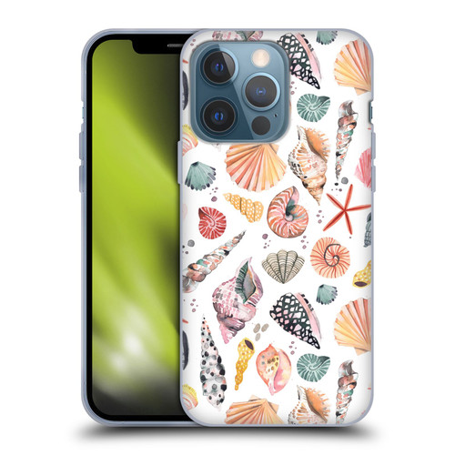 Ninola Ocean Sea Shells Soft Gel Case for Apple iPhone 13 Pro