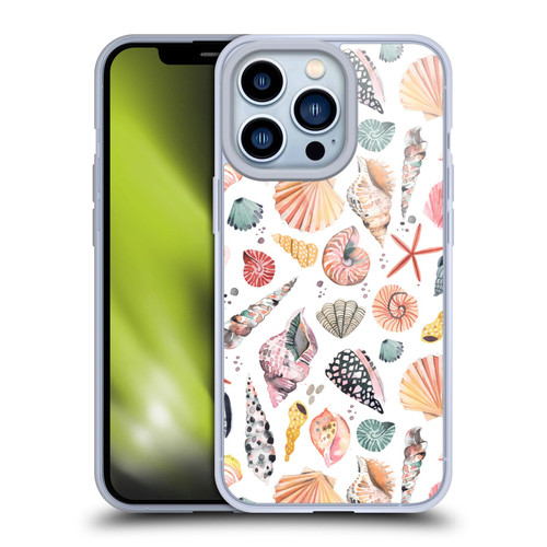 Ninola Ocean Sea Shells Soft Gel Case for Apple iPhone 13 Pro