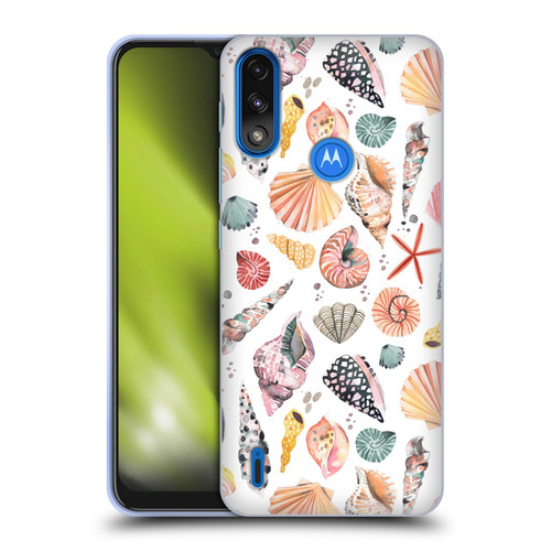 Ninola Ocean Sea Shells Soft Gel Case for Motorola Moto E7 Power / Moto E7i Power