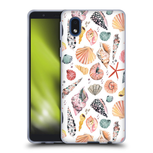 Ninola Ocean Sea Shells Soft Gel Case for Samsung Galaxy A01 Core (2020)