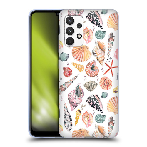 Ninola Ocean Sea Shells Soft Gel Case for Samsung Galaxy A32 (2021)