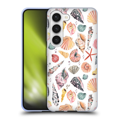 Ninola Ocean Sea Shells Soft Gel Case for Samsung Galaxy S23 5G