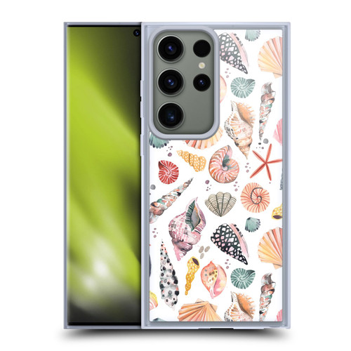 Ninola Ocean Sea Shells Soft Gel Case for Samsung Galaxy S23 Ultra 5G