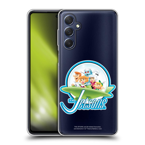 The Jetsons Graphics Logo Soft Gel Case for Samsung Galaxy M54 5G