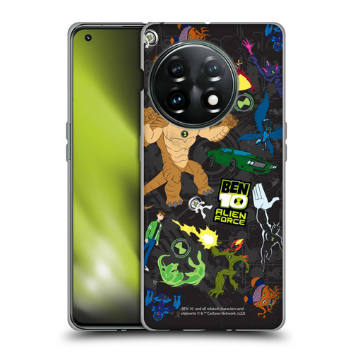 Ben 10: Alien Force Graphics Character Art Soft Gel Case for OnePlus 11 5G