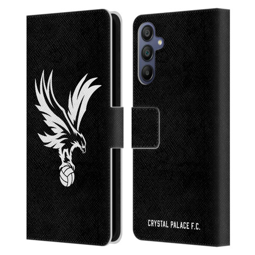 Crystal Palace FC Crest Eagle Grey Leather Book Wallet Case Cover For Samsung Galaxy A15