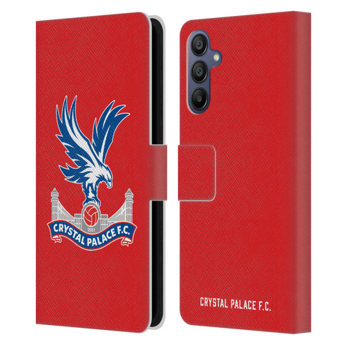 Crystal Palace FC Crest Eagle Leather Book Wallet Case Cover For Samsung Galaxy A15