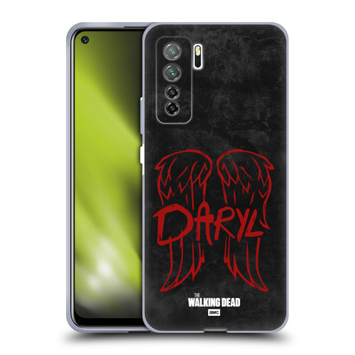 AMC The Walking Dead Daryl Dixon Iconic Wings Logo Soft Gel Case for Huawei Nova 7 SE/P40 Lite 5G