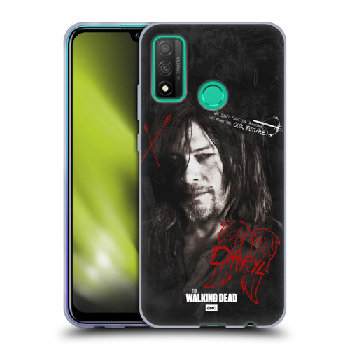 AMC The Walking Dead Daryl Dixon Iconic Grafitti Soft Gel Case for Huawei P Smart (2020)