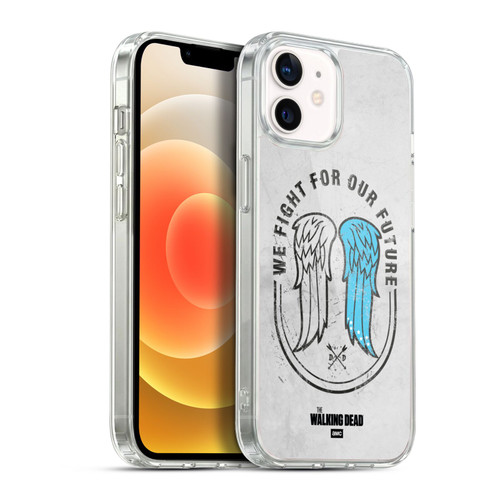 AMC The Walking Dead Daryl Dixon Iconic Wings Soft Gel Case for Apple iPhone 12 / iPhone 12 Pro & MagSafe