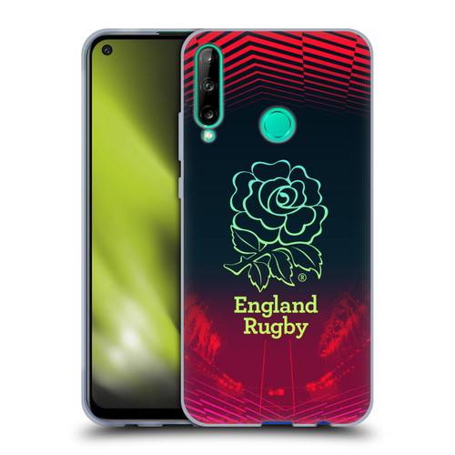 England Rugby Union This Rose Means Everything Logo in Red Soft Gel Case for Huawei P40 lite E
