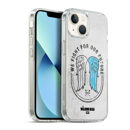 AMC The Walking Dead Daryl Dixon Iconic Wings Soft Gel Case for Apple iPhone 13