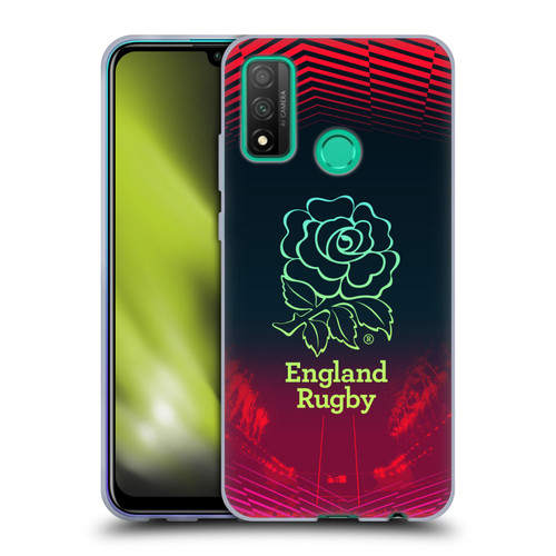 England Rugby Union This Rose Means Everything Logo in Red Soft Gel Case for Huawei P Smart (2020)