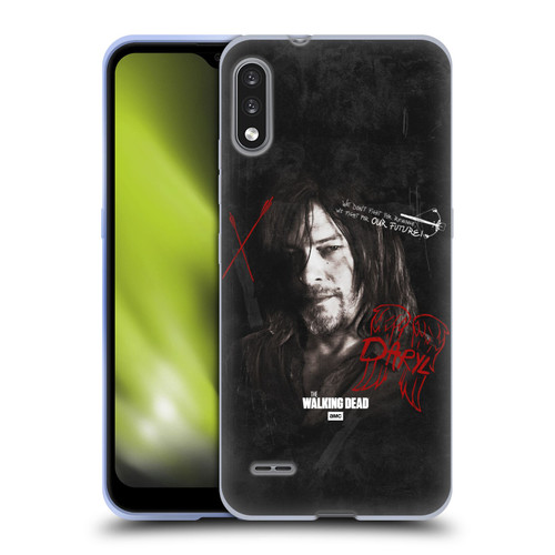 AMC The Walking Dead Daryl Dixon Iconic Grafitti Soft Gel Case for LG K22
