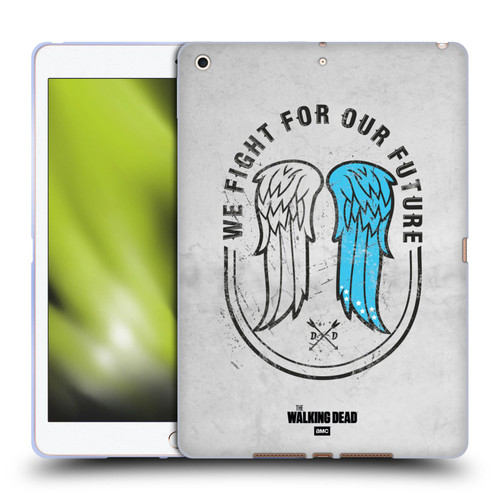 AMC The Walking Dead Daryl Dixon Iconic Wings Soft Gel Case for Apple iPad 10.2 2019/2020/2021
