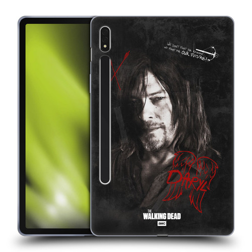 AMC The Walking Dead Daryl Dixon Iconic Grafitti Soft Gel Case for Samsung Galaxy Tab S8