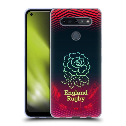 England Rugby Union This Rose Means Everything Logo in Red Soft Gel Case for LG K51S