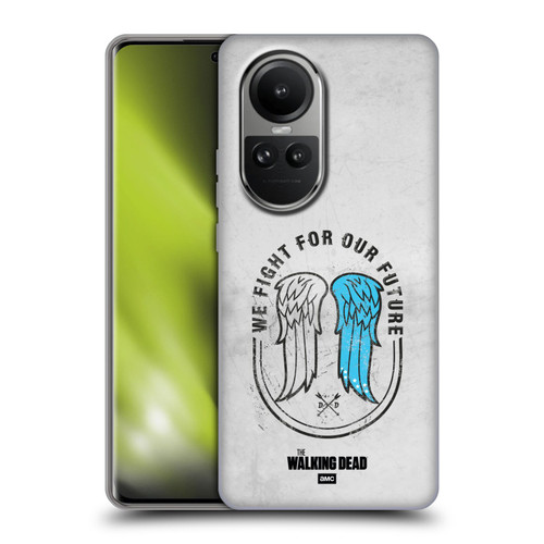 AMC The Walking Dead Daryl Dixon Iconic Wings Soft Gel Case for OPPO Reno10 5G / Reno10 Pro 5G