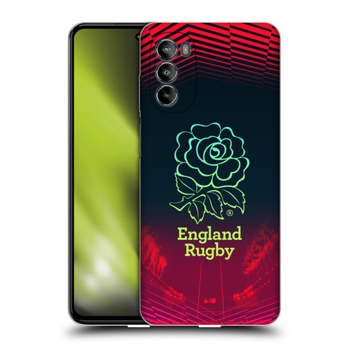 England Rugby Union This Rose Means Everything Logo in Red Soft Gel Case for Motorola Moto G82 5G