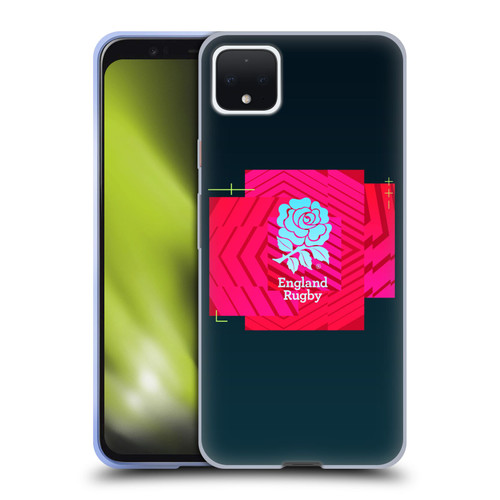 England Rugby Union This Rose Means Everything Logo in Black Soft Gel Case for Google Pixel 4 XL