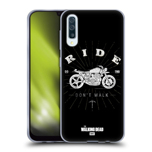 AMC The Walking Dead Daryl Dixon Iconic Ride Don't Walk Soft Gel Case for Samsung Galaxy A50/A30s (2019)