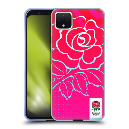 England Rugby Union This Rose Means Everything Oversized Logo Soft Gel Case for Google Pixel 4 XL