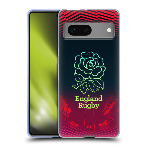 England Rugby Union This Rose Means Everything Logo in Red Soft Gel Case for Google Pixel 7