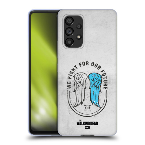 AMC The Walking Dead Daryl Dixon Iconic Wings Soft Gel Case for Samsung Galaxy A53 5G (2022)