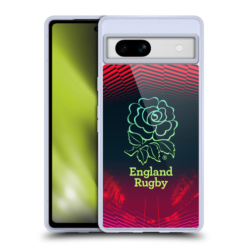 England Rugby Union This Rose Means Everything Logo in Red Soft Gel Case for Google Pixel 7a