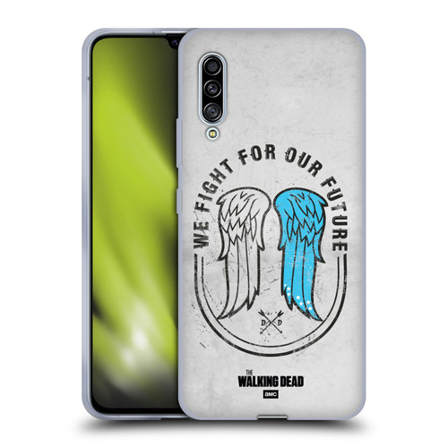 AMC The Walking Dead Daryl Dixon Iconic Wings Soft Gel Case for Samsung Galaxy A90 5G (2019)