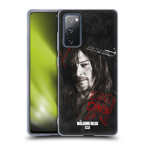 AMC The Walking Dead Daryl Dixon Iconic Grafitti Soft Gel Case for Samsung Galaxy S20 FE / 5G
